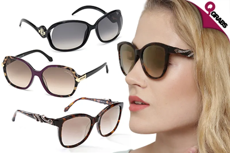 For QR345 Shade Your Eyes Glamorously with Roberto Cavalli Women’s Sunglasses - Choose from 10 Fashionable Styles! (Up to QR1129 Value)